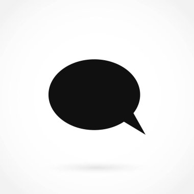 iletişimin bir düz simgesi