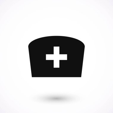 Düz hemşire simgesi