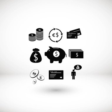 Finans ve para simgesi