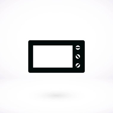 mikrodalga fırın vektör simgesi