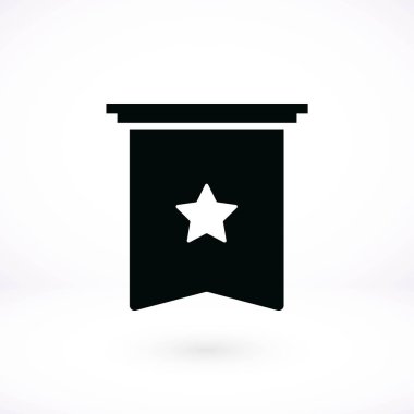 Yıldız simgesi vektör