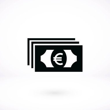 Euro vektör simgesi