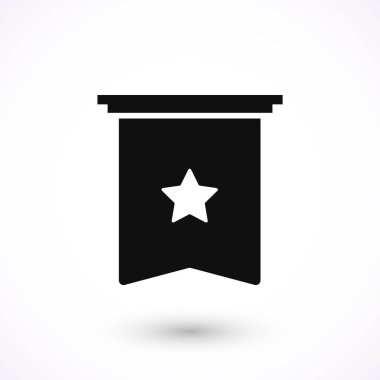 Yıldız simgesi vektör