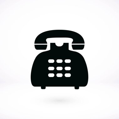Telefon simge vektör