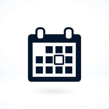 Takvim vektörü simgesi