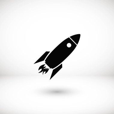 Roket simgesi, vectoe
