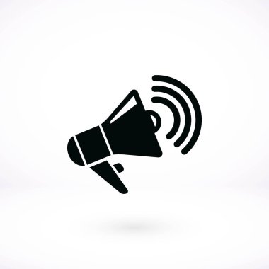 Hoparlör simgesi vektör