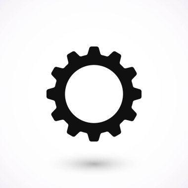 dişli simge vektör