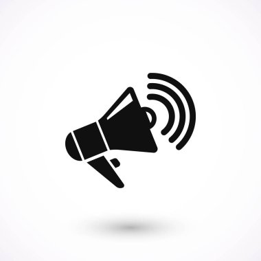 Hoparlör simgesi vektör