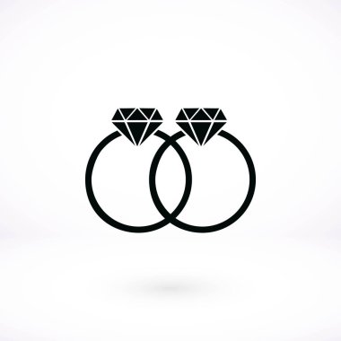 Yüzük vektör simgesi