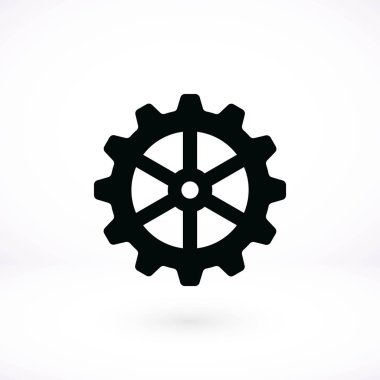 dişli simge vektör