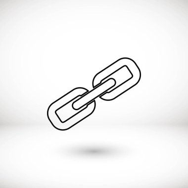 Zincir bağlantı simge vektör