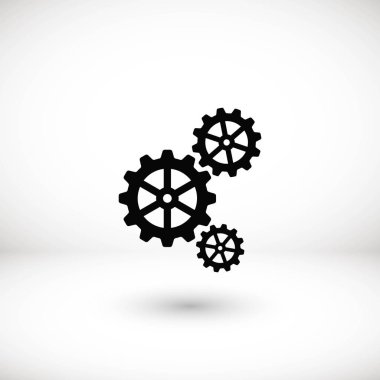 dişli simge vektör