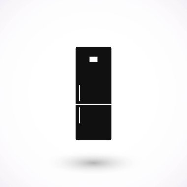 Buzdolabı simge vektör