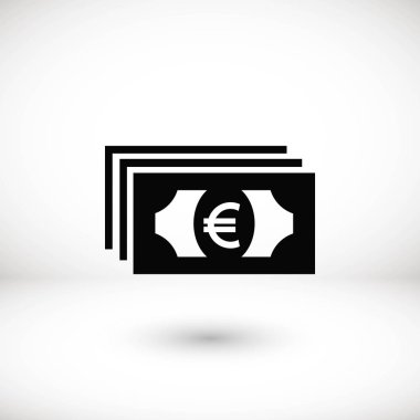 Euro vektör simgesi