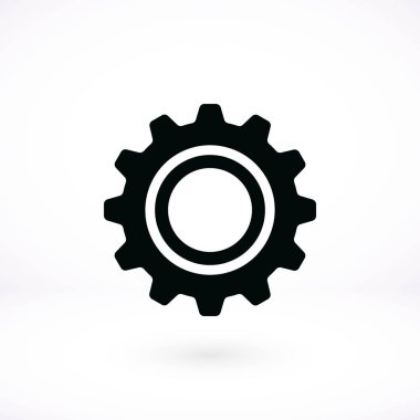 dişli simge vektör