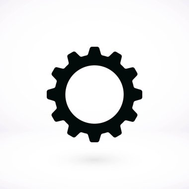 dişli simge vektör