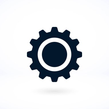 dişli simge vektör