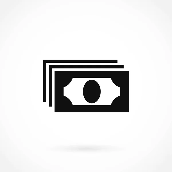 Vecteur icône Dollars — Image vectorielle