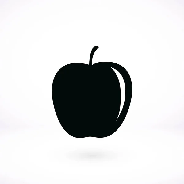 Vetor ícone de maçã — Vetor de Stock