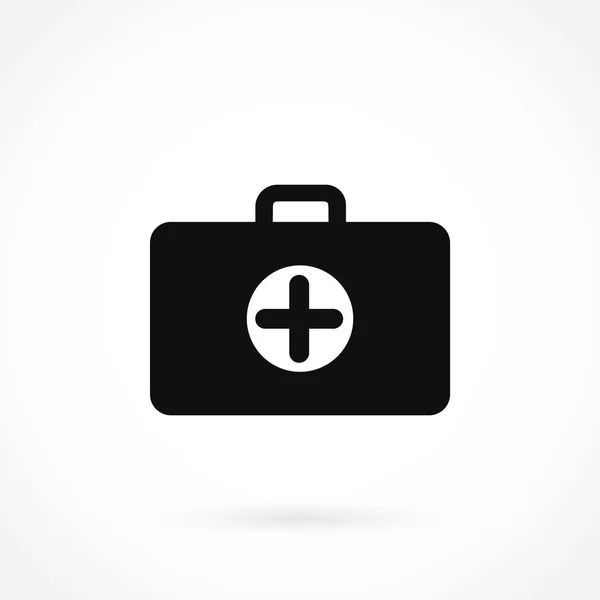 ไอคอนกระเป๋าพยาบาล — ภาพเวกเตอร์สต็อก