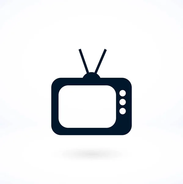 Vektorové ikony TV — Stockový vektor