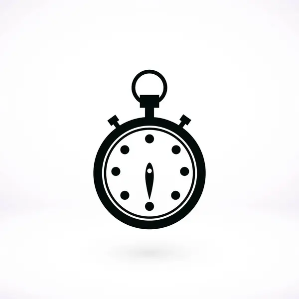 Stopwatch pictogram vector — Stockvector