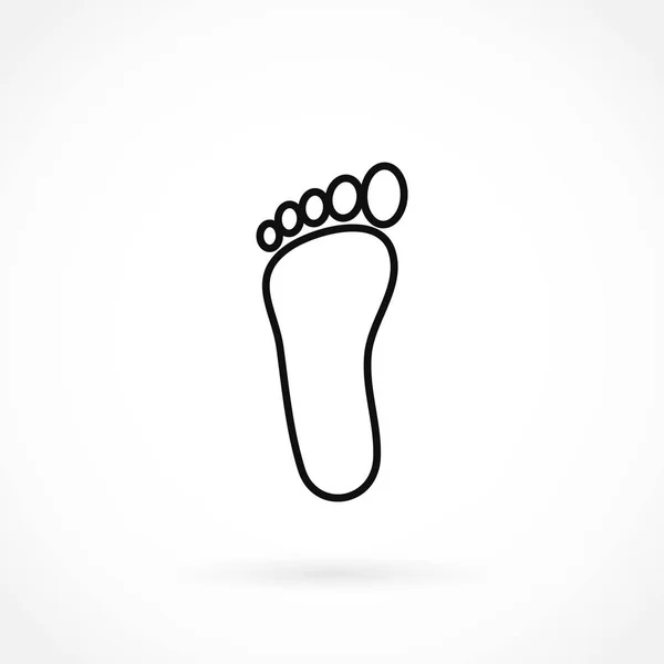 Noha vektorové ikony — Stockový vektor