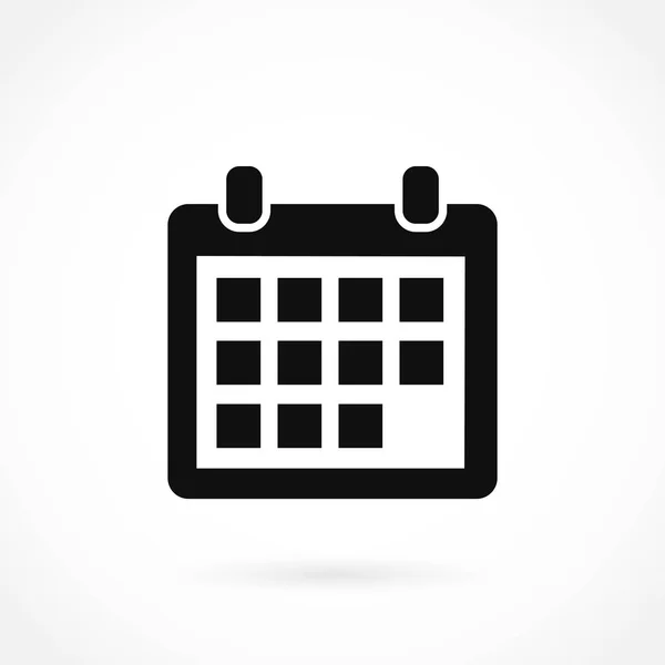 Calendario Icono vector — Vector de stock