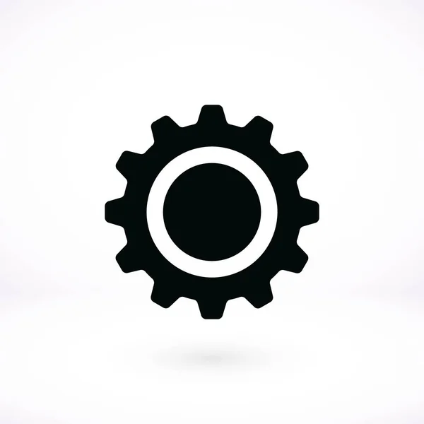 Gear icon vector — Stock Vector