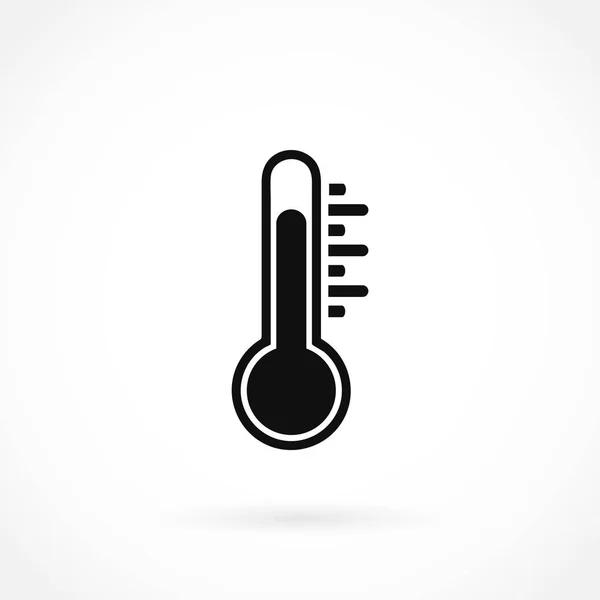Thermometer vector icon — Stock Vector