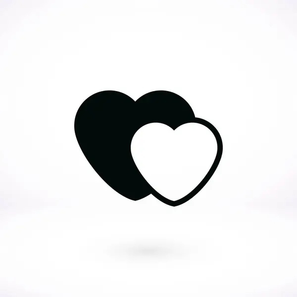 Heart vector icon — Stock Vector