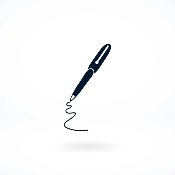 Vettore icona penna — Vettoriale Stock