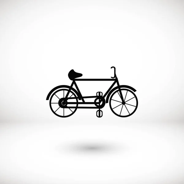 Icône vectorielle vélo — Image vectorielle