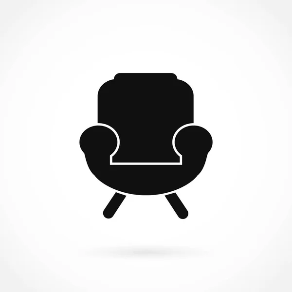 Armchair icon vector — Stock Vector