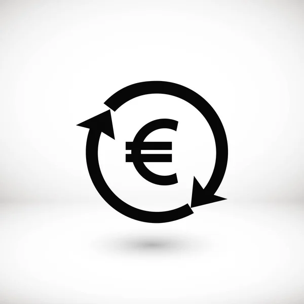 Geld converteren pictogram — Stockvector