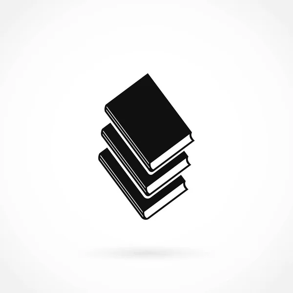 Libros iconos en vector . — Vector de stock