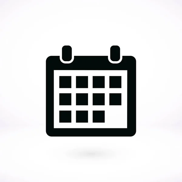 Calendar icon vector — Stock Vector