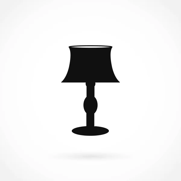 Tabelpictogram lamp — Stockvector