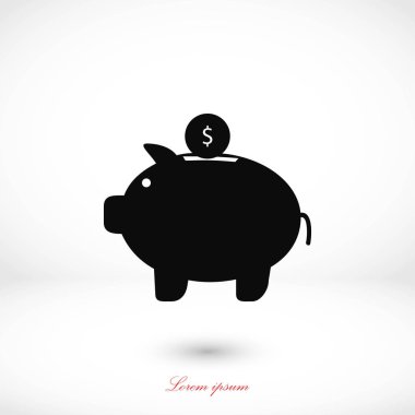 Domuz kumbarası simgesi