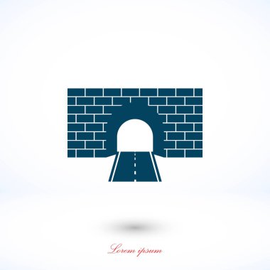 Tünel simge vektör