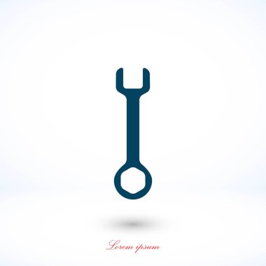 İngiliz anahtarı anahtar işareti simgesi