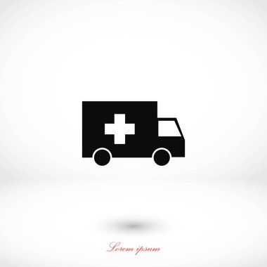 Ambulans araba simgesi