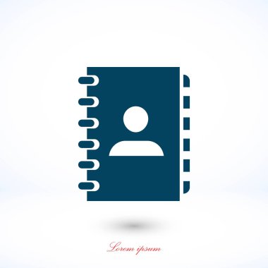 defter vektör simgesi