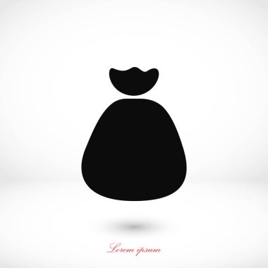 Para çantası işareti simgesi