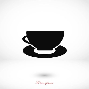 Kahve simge vektör