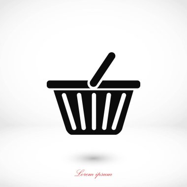 Alışveriş sepeti simgesi