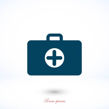 Hemşirelik çanta simgesi