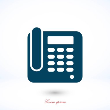 ofis telefon simgesi