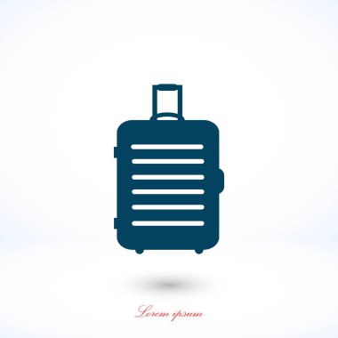 seyahat çantası simgesi
